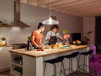 Philips Hue E27 hvít snjallpera