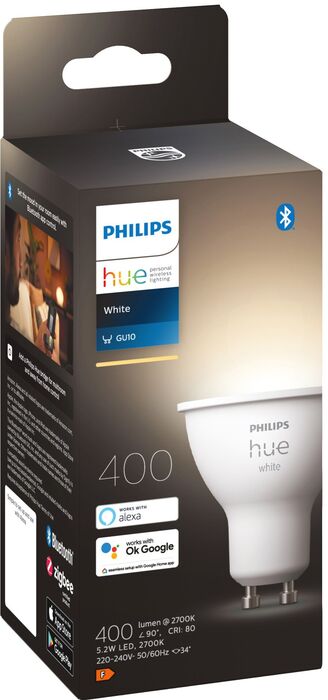 Philips Hue GU10 Hvít snjallpera