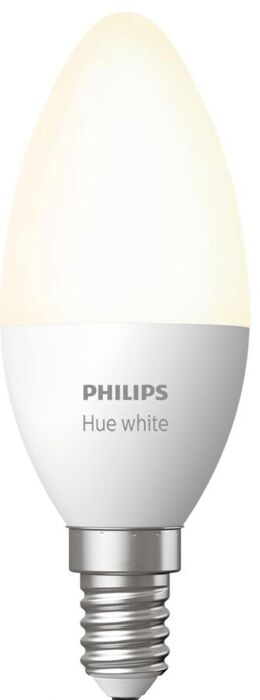 Philips Hue E14 B39 hvít snjallpera