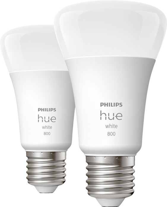 Philips Hue White snjallpera - 2 stk