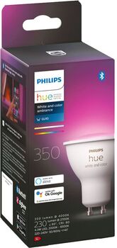 Philips Hue GU10 White and Color snjallpera - 1 stk