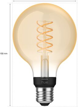 Philips Hue E27 Retro snjallpera