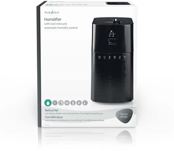 Nedis 6 lítra rakatæki - Svart 