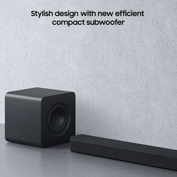 Samsung HW-Q810F hljóðstöng með bassaboxi - Svört