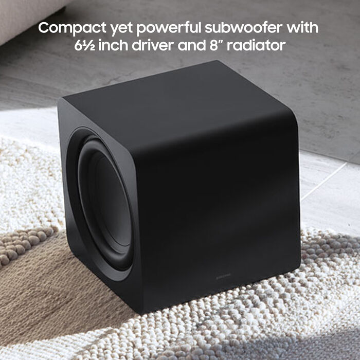Samsung HW-Q810F hljóðstöng með bassaboxi - Svört