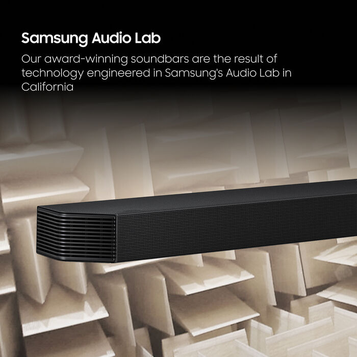 Samsung HW-Q810H hljóðstöng með bassaboxi - Svört