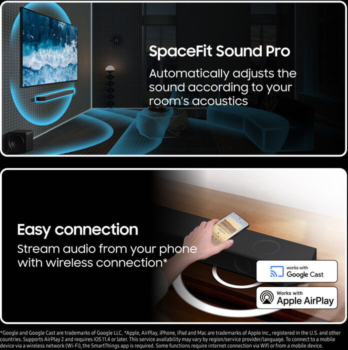 Samsung HW-Q935F hljóðstöng - Svört