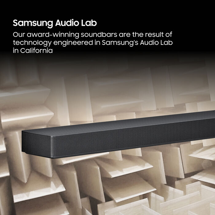 Samsung HW-QS710F hljóðstöng með bassaboxi - Svört