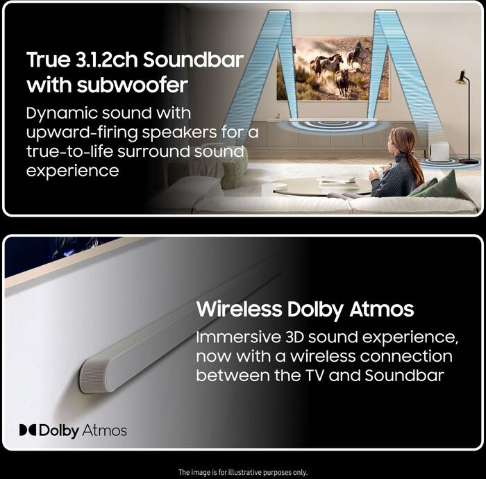 Samsung HW-S811D hljóðstöng með bassaboxi - Hvít