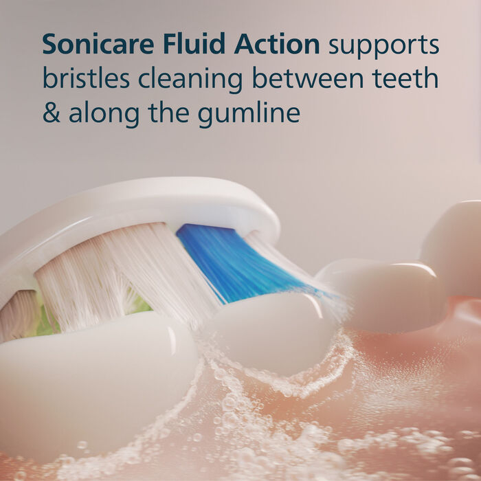 Philips Sonicare W2 Optimal tannburstahausar 4 í pakka - Hvítir