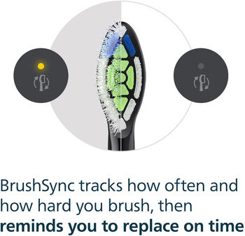 Philips Sonicare W2 Optimal tannburstahausar 4 í pakka - Svartir