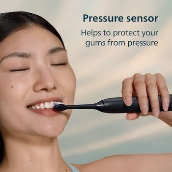 Philips Sonicare Series 5500 rafmagnstannbursti 2 í pakka - Hvítur/Blár