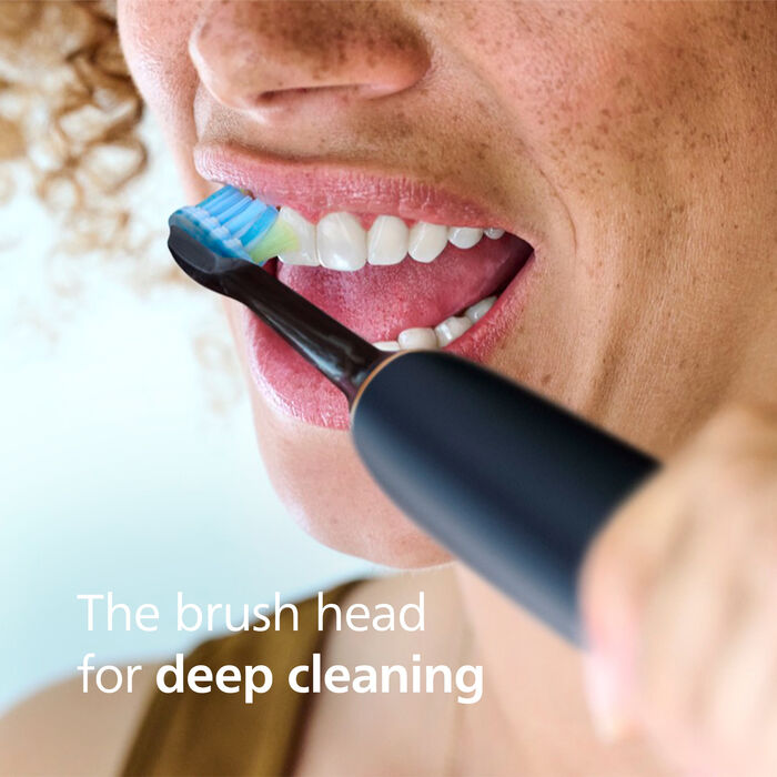 Philips Sonicare C3 Premium tannburstahausar 4 í pakka - Svartir