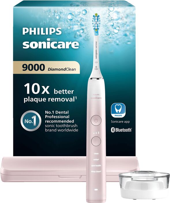 Philips Sonicare DiamondClean 9000 rafmagnstannbursti - Bleikur