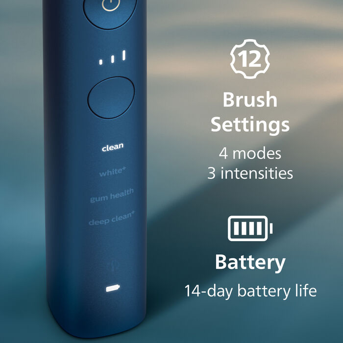 Philips Sonicare 9000 rafmagnstannbursti - Blár