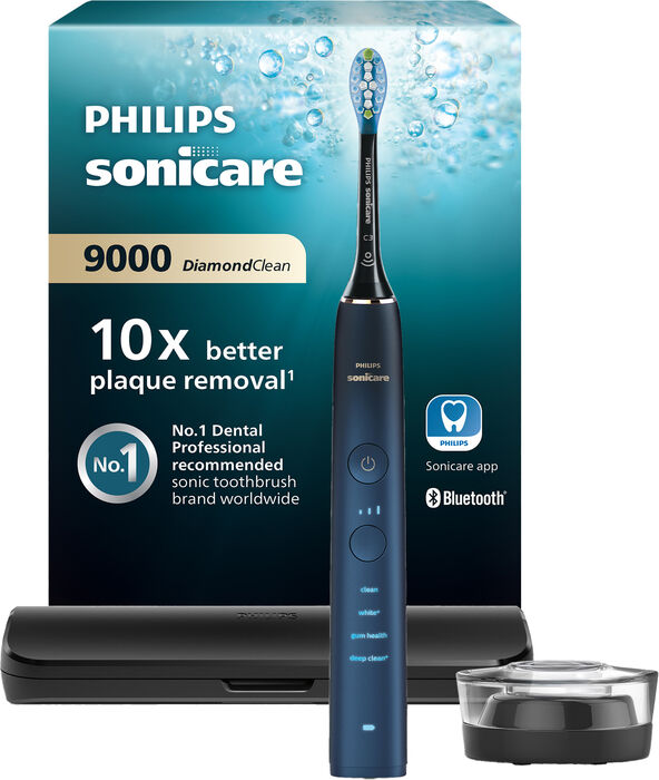 Philips Sonicare 9000 rafmagnstannbursti - Blár
