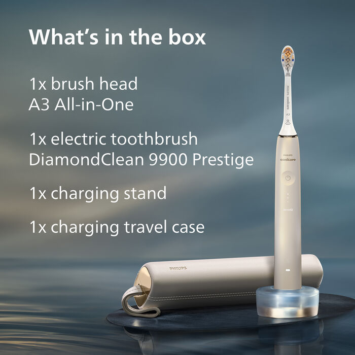 Philips Sonicare Prestige 9900 rafmagnstannbursti - Bleikur