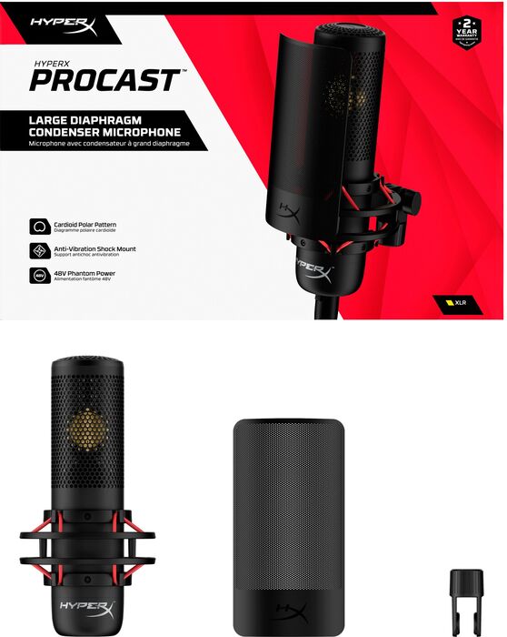 HyperX ProCast XLR hljóðnemi