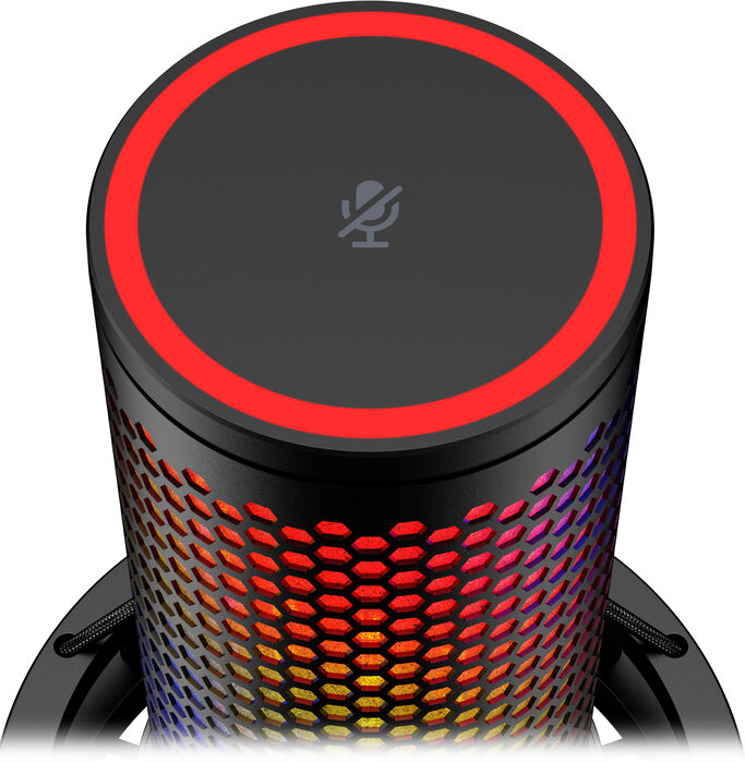 HyperX Quadcast 2 S hljóðnemi - Svartur