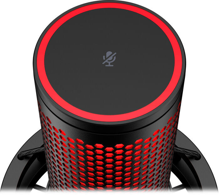 HyperX Quadcast 2 hljóðnemi - Svartur