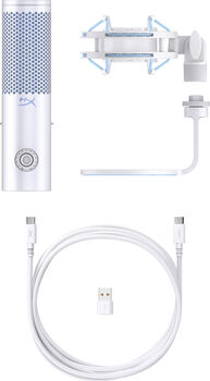 HyperX Quadcast 2 hljóðnemi - Hvítur