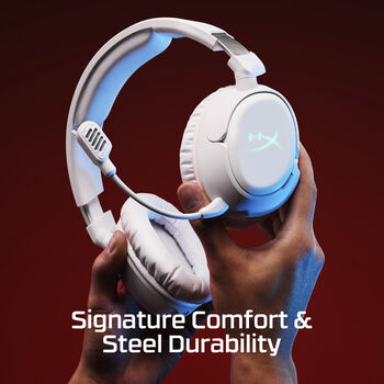 HyperX Cloud Flight 2 þráðlaus leikjaheyrnartól - Hvít