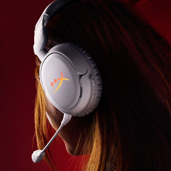 HyperX Cloud Flight 2 þráðlaus leikjaheyrnartól - Hvít