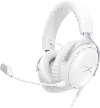 HyperX Cloud III leikjaheyrnartól - Hvít