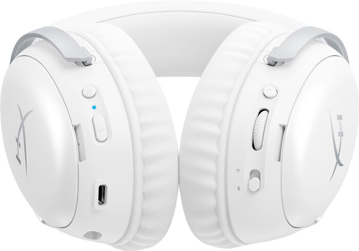 HyperX Cloud III S þráðlaus leikjaheyrnartól - Hvít