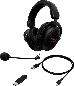HyperX Cloud II Core þráðlaus leikjaheyrnartól - Svört
