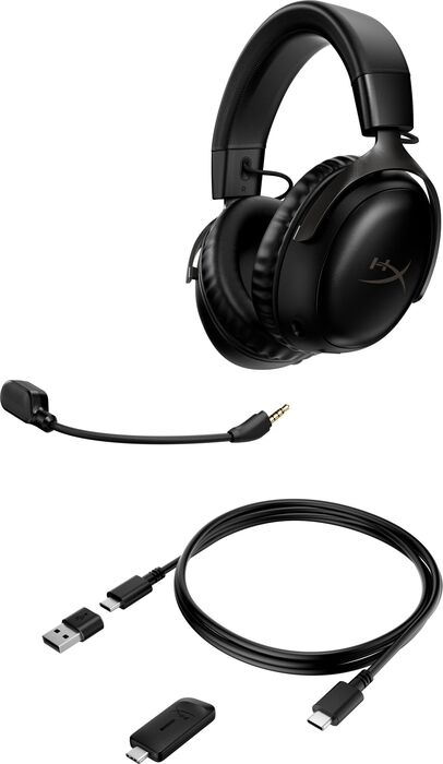Product image not available for HyperX Cloud III þráðlaus leikjaheyrnartól - Svört