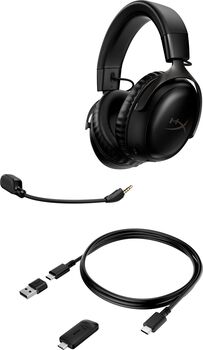 Product image not available for HyperX Cloud III þráðlaus leikjaheyrnartól - Svört 