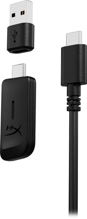 HyperX Cloud III þráðlaus leikjaheyrnartól - Svört/Rauð 