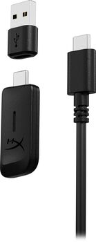 HyperX Cloud III þráðlaus leikjaheyrnartól - Svört/Rauð 