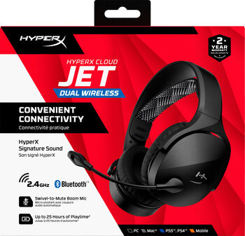 HyperX Cloud Jet leikjaheyrnartól - Svört