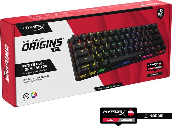 HyperX Alloy Origins 60 leikjalyklaborð