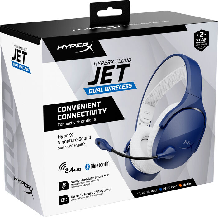 HyperX Cloud Jet leikjaheyrnartól - Blá