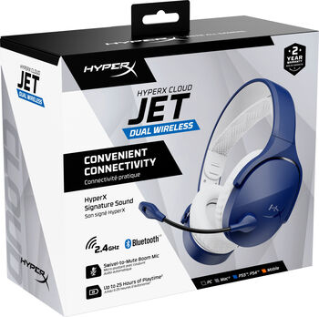 HyperX Cloud Jet leikjaheyrnartól - Blá
