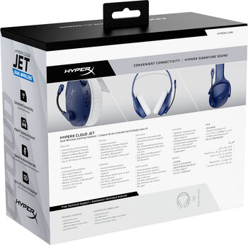 HyperX Cloud Jet leikjaheyrnartól - Blá