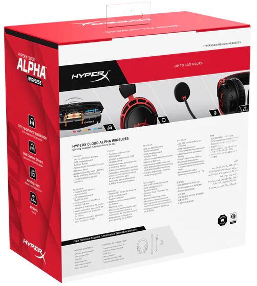HyperX Cloud Alpha þráðlaus leikjaheyrnartól