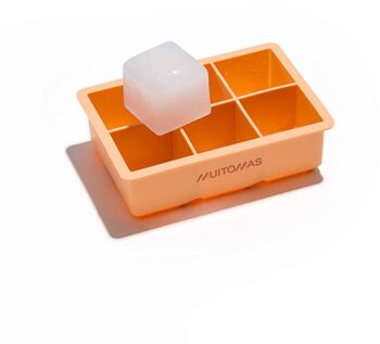 Muitomas XL sílikon klakabox - Appelsínugult