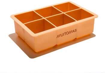 Muitomas XL sílikon klakabox - Appelsínugult