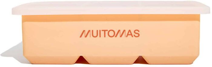 Muitomas XL sílikon klakabox - Appelsínugult