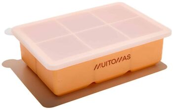 Muitomas XL sílikon klakabox - Appelsínugult