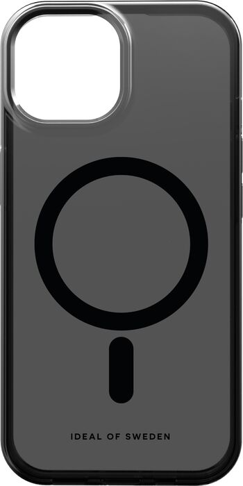 iDeal iPhone 15 símahulstur - Glært Tinted Svart 