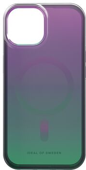 iDeal iPhone 15 símahulstur - MagSafe Glært Fluorite Ombre 