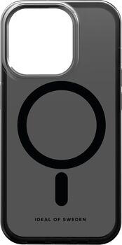 iDeal iPhone 15 Pro símahulstur - MagSafe Glært Tinted Svart 