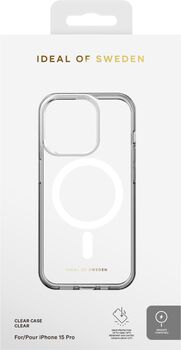 iDeal iPhone 15 Pro símahulstur - MagSafe Glært 