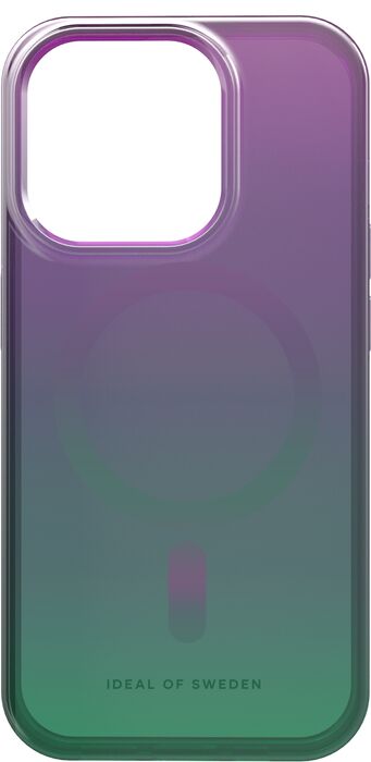 iDeal iPhone 15 Pro símahulstur - MagSafe Glært Fluorite Ombre 