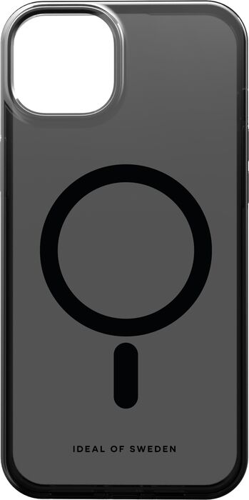 iDeal iPhone 15 Plus símahulstur - MagSafe Glært Tinted Svart